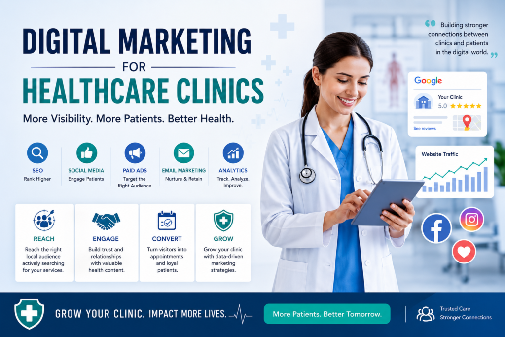 digital marketing for healthcare clinics